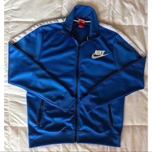 Blue Nike Men’s Hoodie Size L